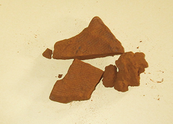 ケーキ状の乾燥物のイメージ